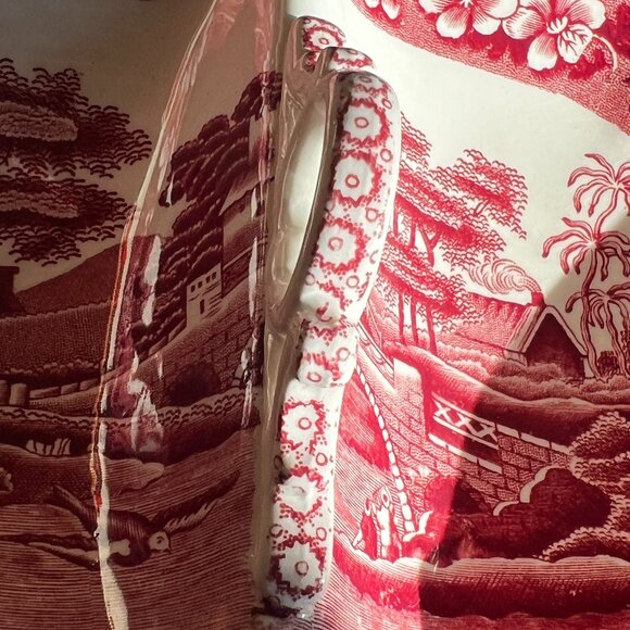 Antique Copeland Spode Tower divided relish dish with handle - Picture 6 of 11